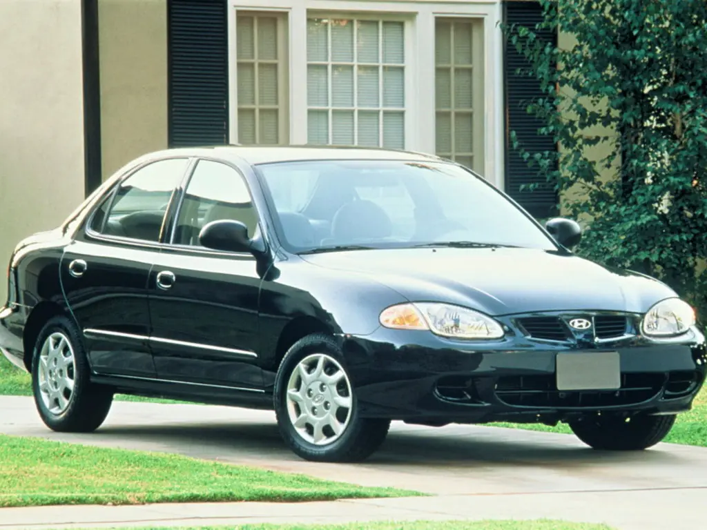 Hyundai Lantra (J2) 2 поколение, рестайлинг, седан (11.1998 - 12.2000)